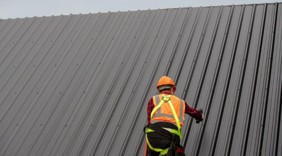 Professional metal roof installation services in Sweet Water, AL